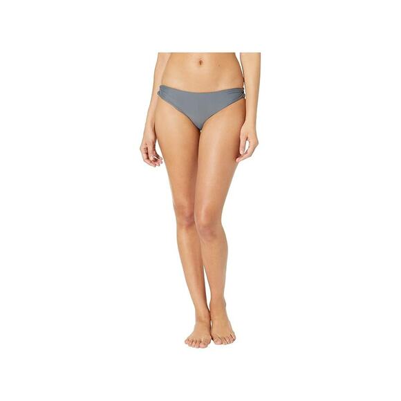 Roxy Print Softly Love Reversible 70s Lace-up Bottoms Swimw Size L 14313 - Picture 1 of 1